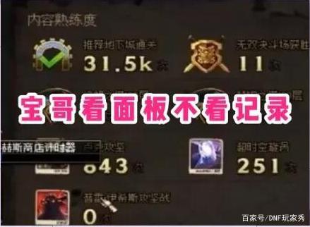 dnfsf6800体奶爸打洞察被踢成皮球，只因穿的不是100装备，时代变了537